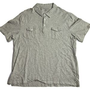 True Nation Gray Polo Shirt Short Sleeve Men's Size 2XL‎